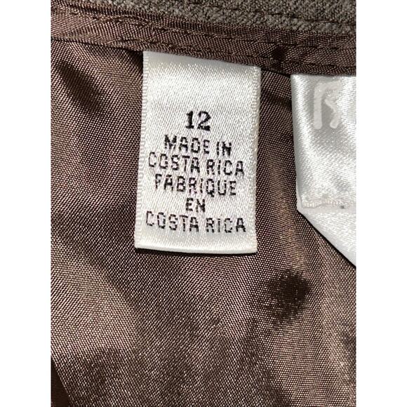 Talbots Women’s 12 Wool Dress Pants Wide Leg Lined Career Country Club Cleaned - Picture 10 of 14